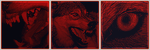 F2U - Red Wolf Deco Divider by Ulfeid3