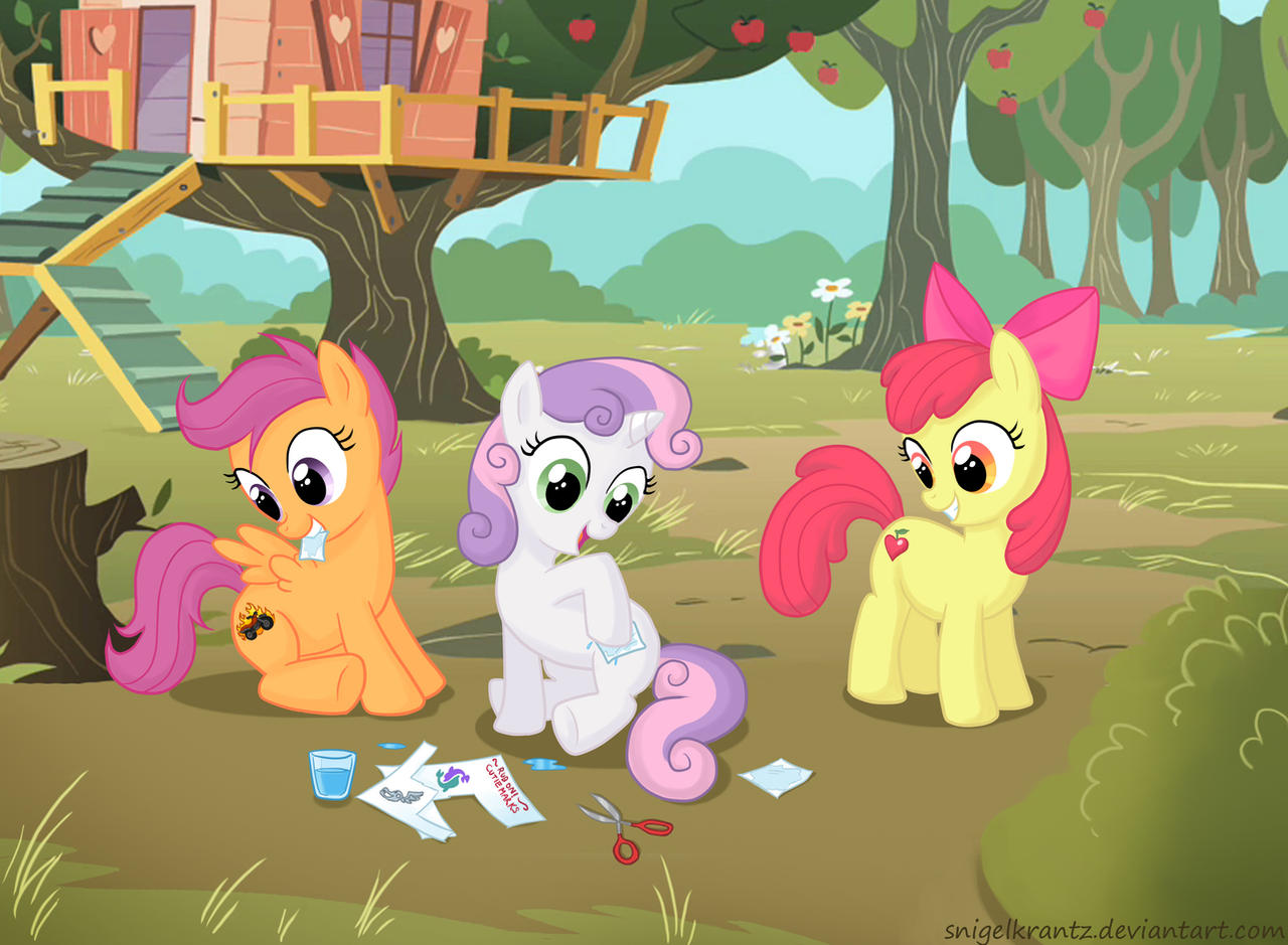 Rub-on Cutie Marks by Snigelkrantz