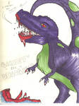 Barney the Dinosaur by Kippie-ki