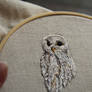 Embroidered owl