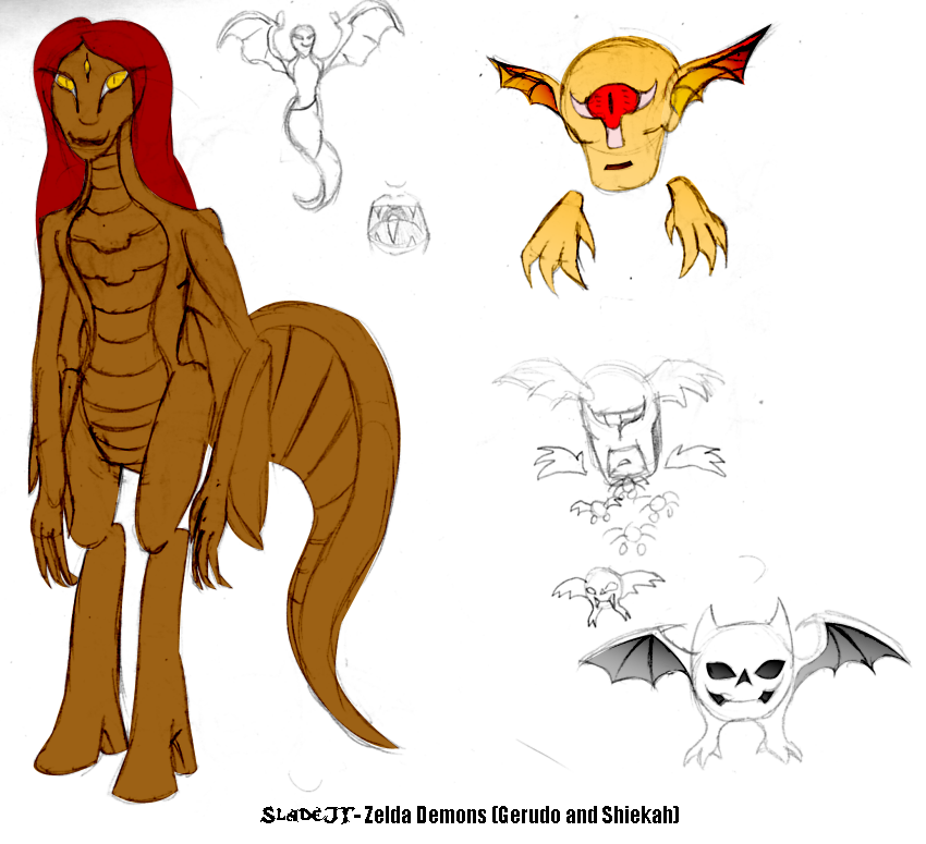 Demonic Zelda Species - Gerudo + Shiekah