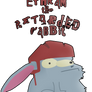 ephram the retarded rabbit