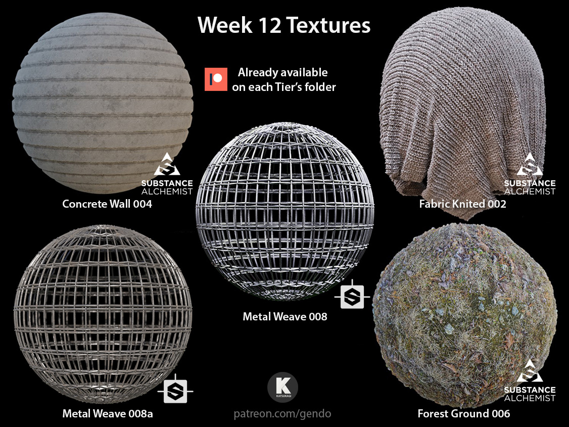 Texturesa Week 12 Textures - Free seamless PBR textures by gendosplace on DeviantArt