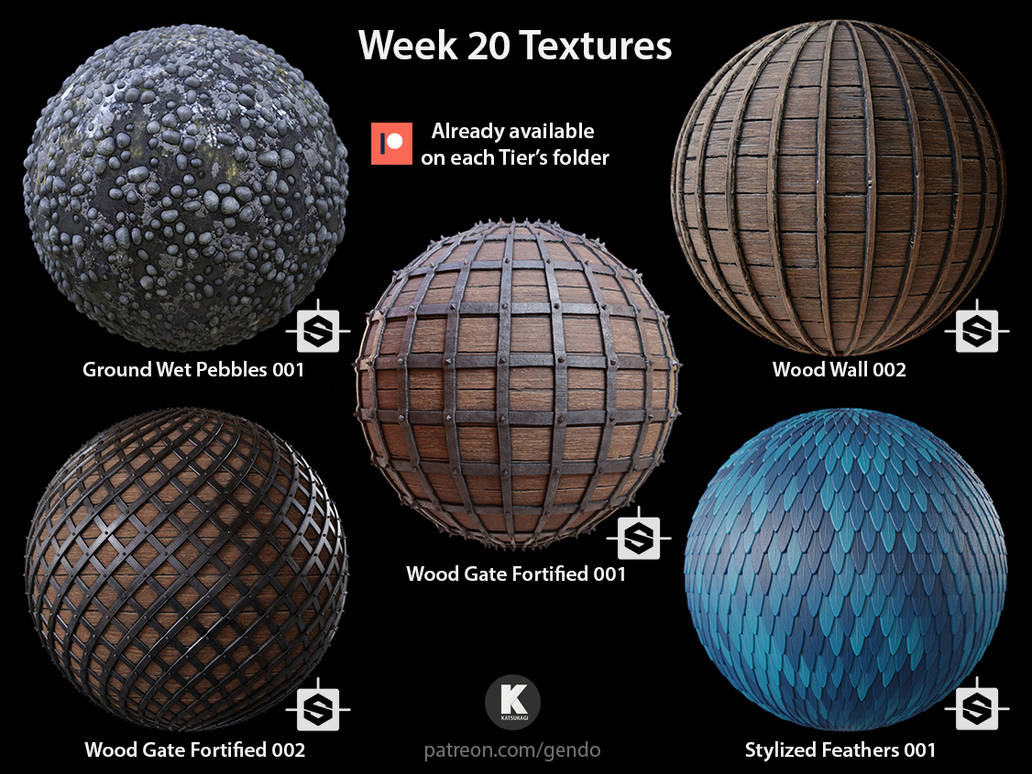 Texturesa Week 20 Textures - Free seamless PBR textures by gendosplace on DeviantArt