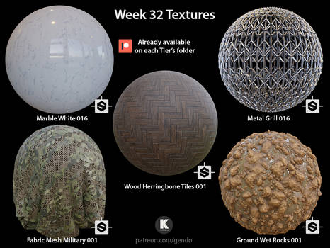 Week 32 Textures