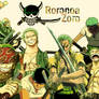 Roronoa Zoro collage wallpaper