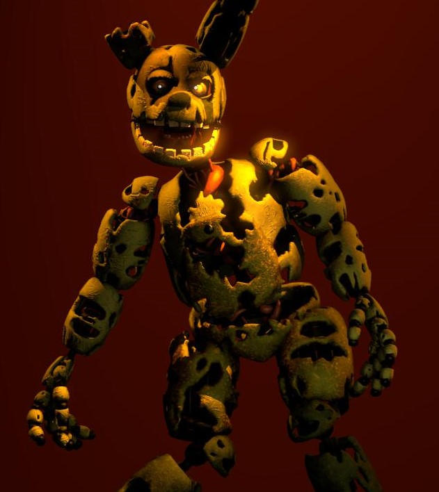 Spring Trap Racing Springtrap posing test by Mr-Tvman on DeviantArt