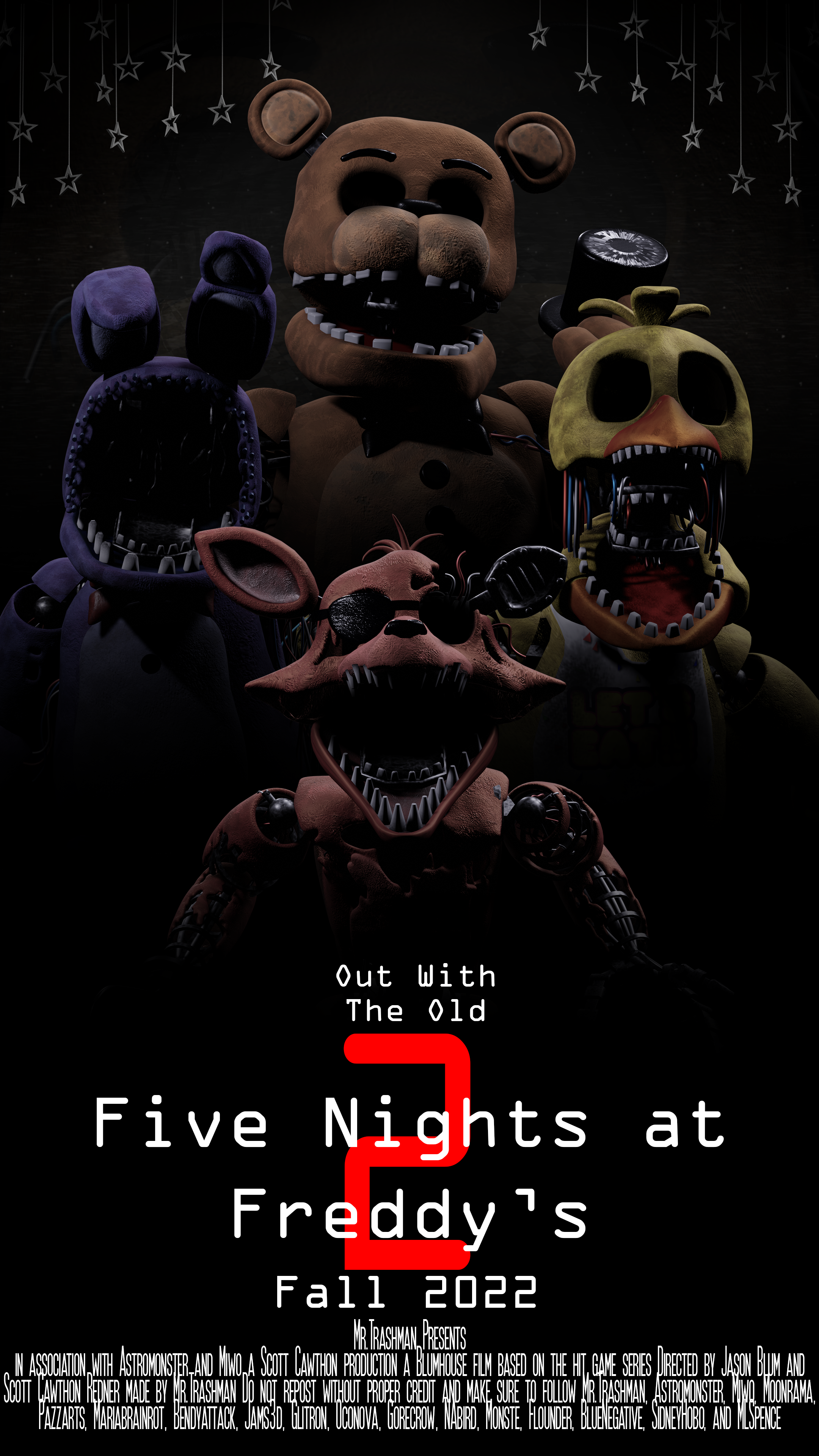 FNaF 2 The Movie Poster V2 by zerodigitalartsYmore on DeviantArt