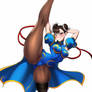 Chun Li split kick remastered