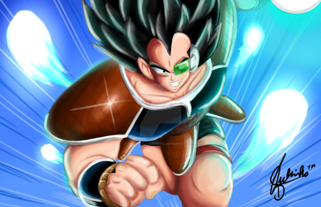 Raditz Smiling Raditz by DrawLucasMendes on DeviantArt