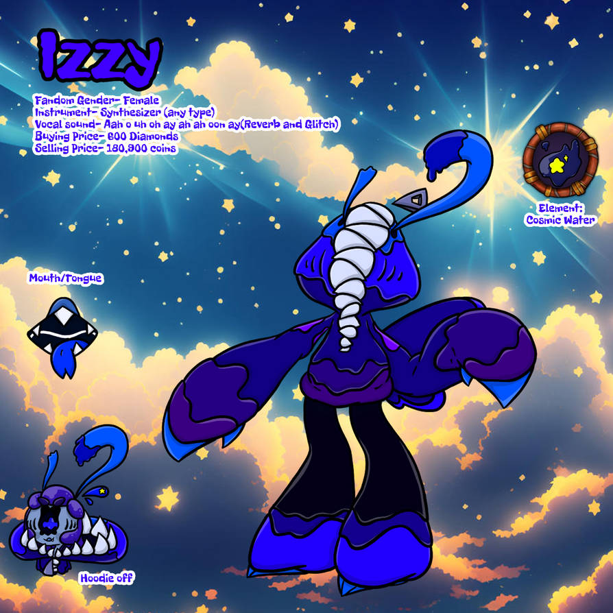 Izzy (MSM) by AquaCosmo on DeviantArt