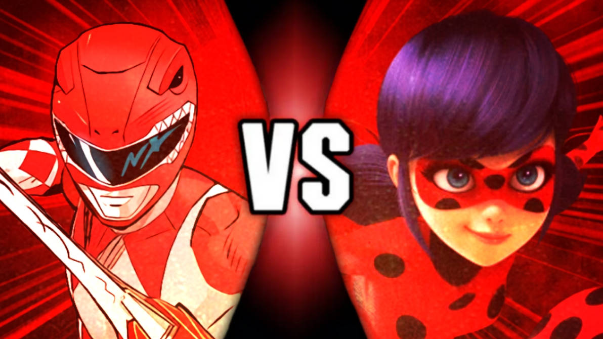 Red Ranger Vs Ladybug (Power Ranger Vs Miraculous) by Spider-Monkie on ...