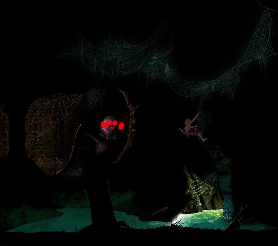 Spider Cave by Gerico64 on DeviantArt