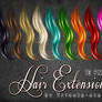 Hair extensions stock
