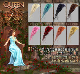 Queen Of Roses HAIR STOCK