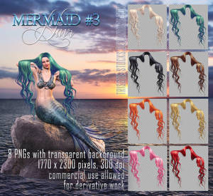 Mermaid Hair #3 HAIR STOCK