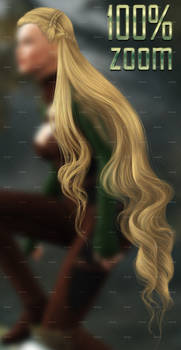 100% ZOOM - Long Elven HAIR STOCK