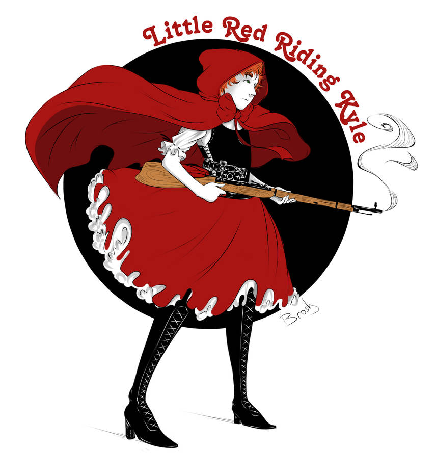 Little Red Riding Kyle SouthPark - Little Red Riding Kyle by LazyEva on DeviantArt