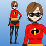 Mrs Incredible masked