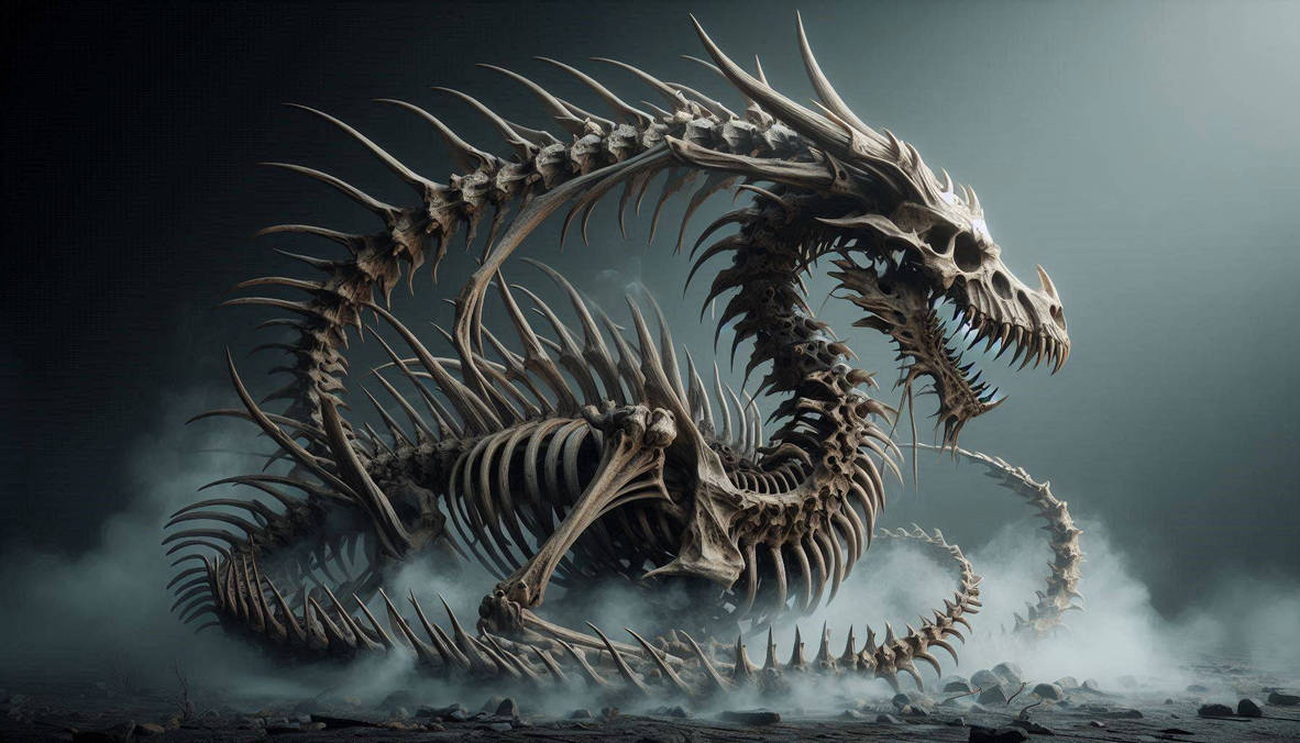 SHELETON DRAGON by AIARTEX on DeviantArt