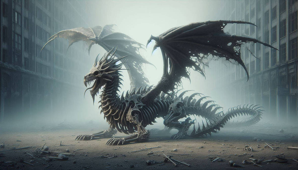 SHELETON DRAGON by AIARTEX on DeviantArt