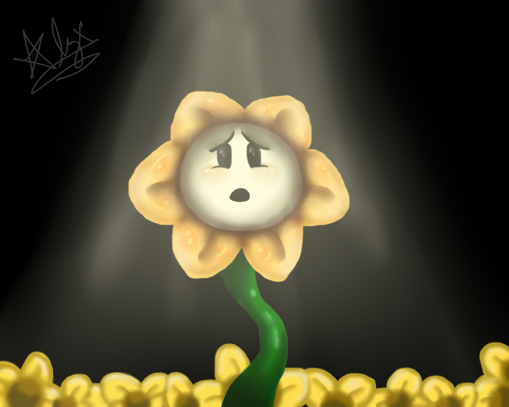 Flowey and Flowers