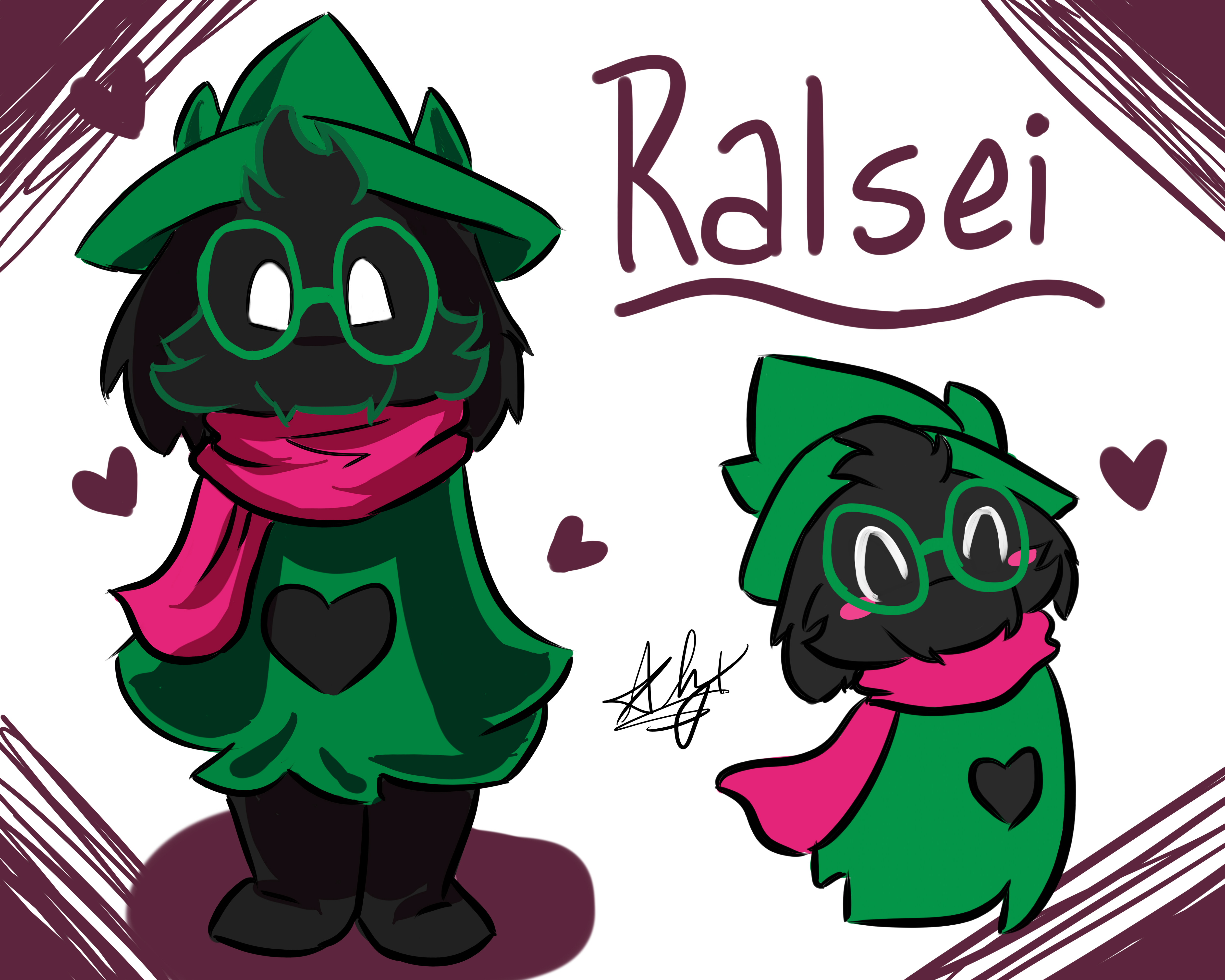 Cute Ralsei by Alyxsloane on DeviantArt