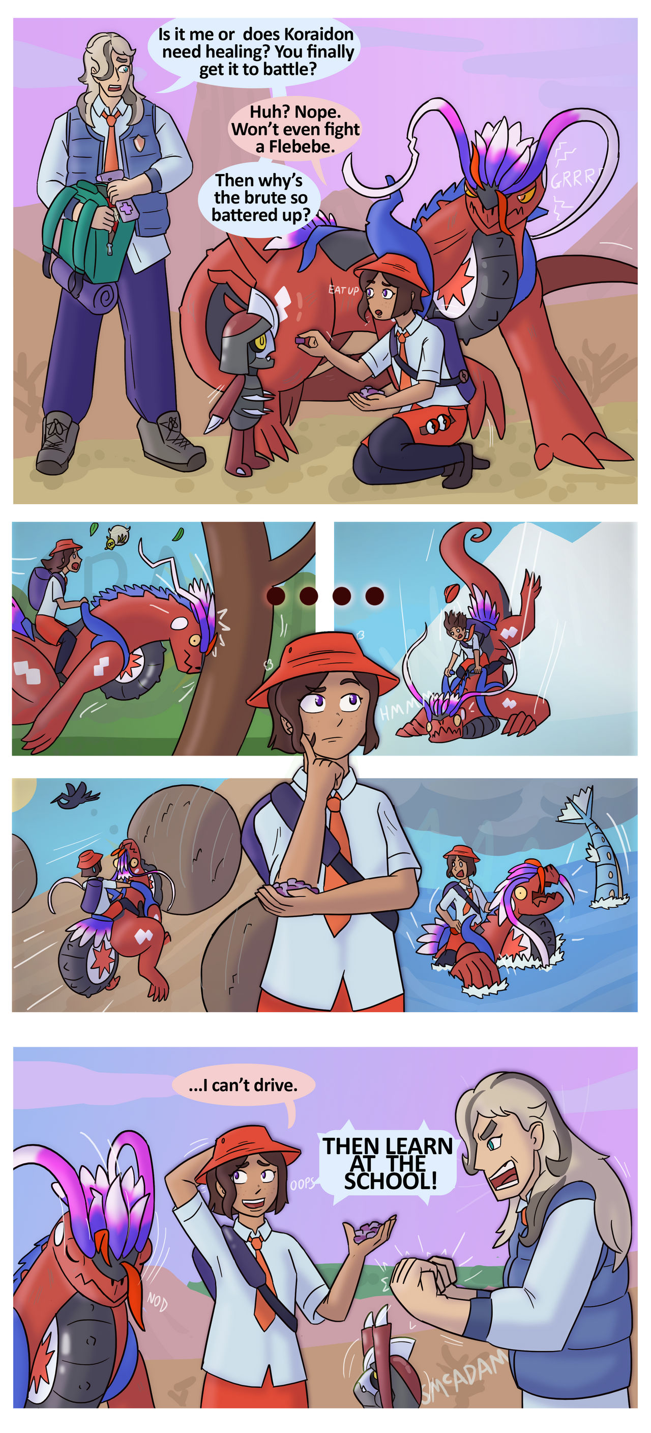 Pokemon Comic Reckless Rider by Reel123 on DeviantArt