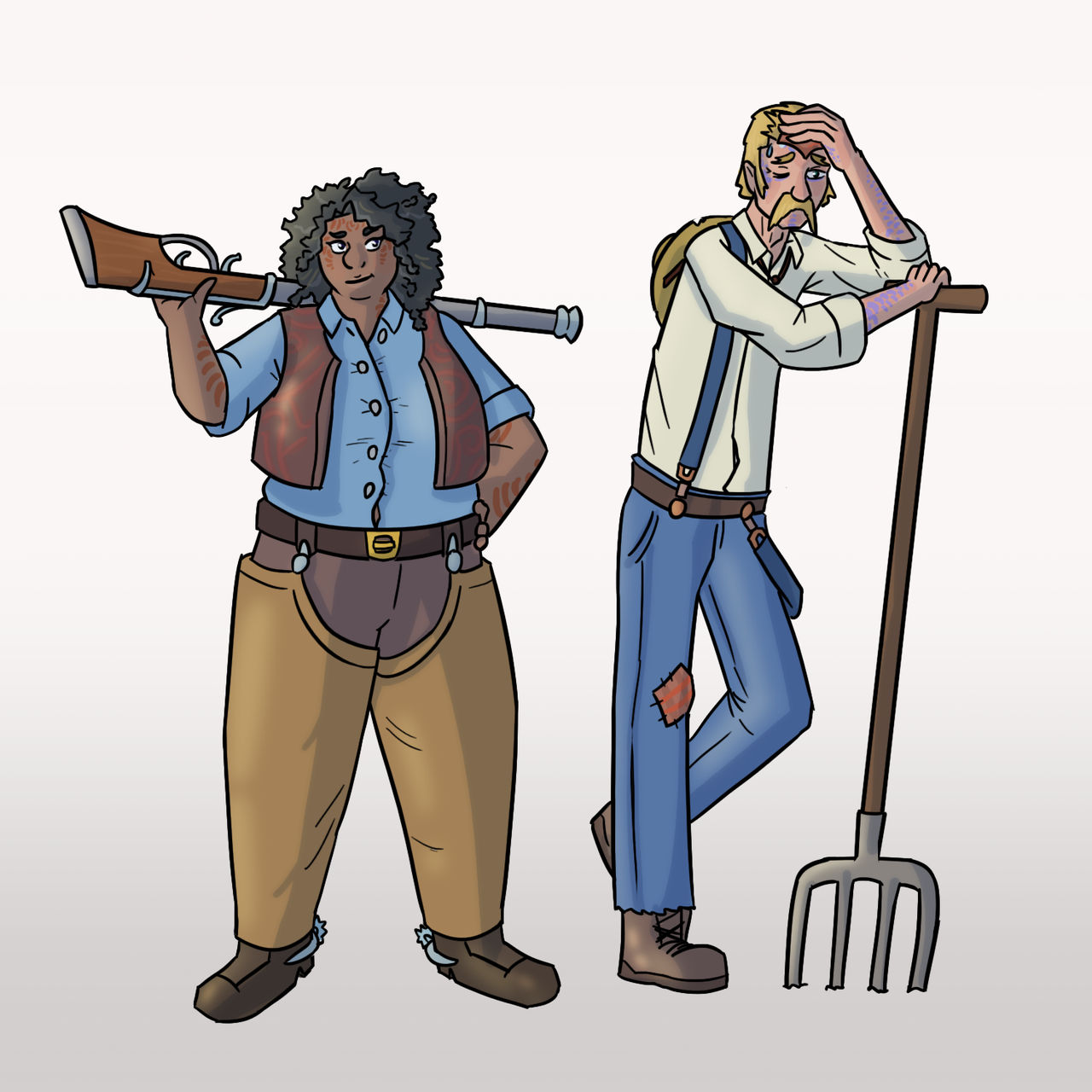 Wild Western Commoners by Reel123 on DeviantArt