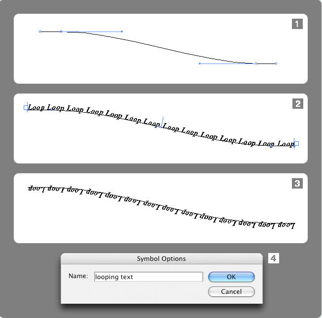 Making A Looping Text Part 1 by littleworkshop on DeviantArt