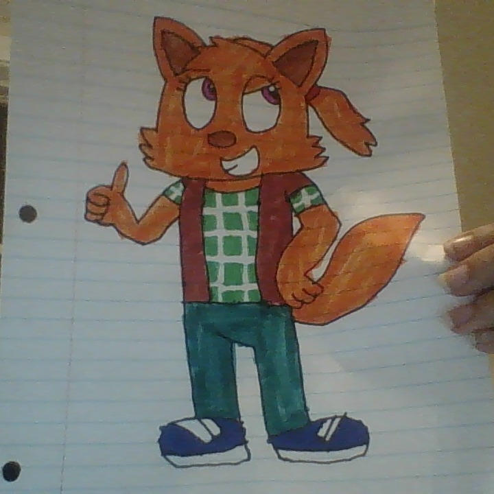 Ray the Cat in Traditional Art by BearFox234 on DeviantArt