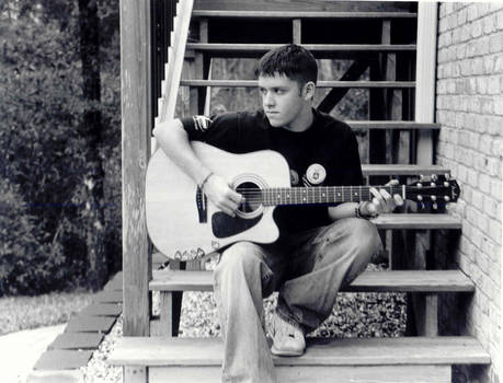 Puchu and his guitar