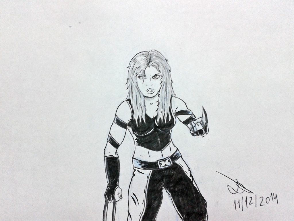 Draw X23 X-23 by BringDownTheSkyN7 on DeviantArt