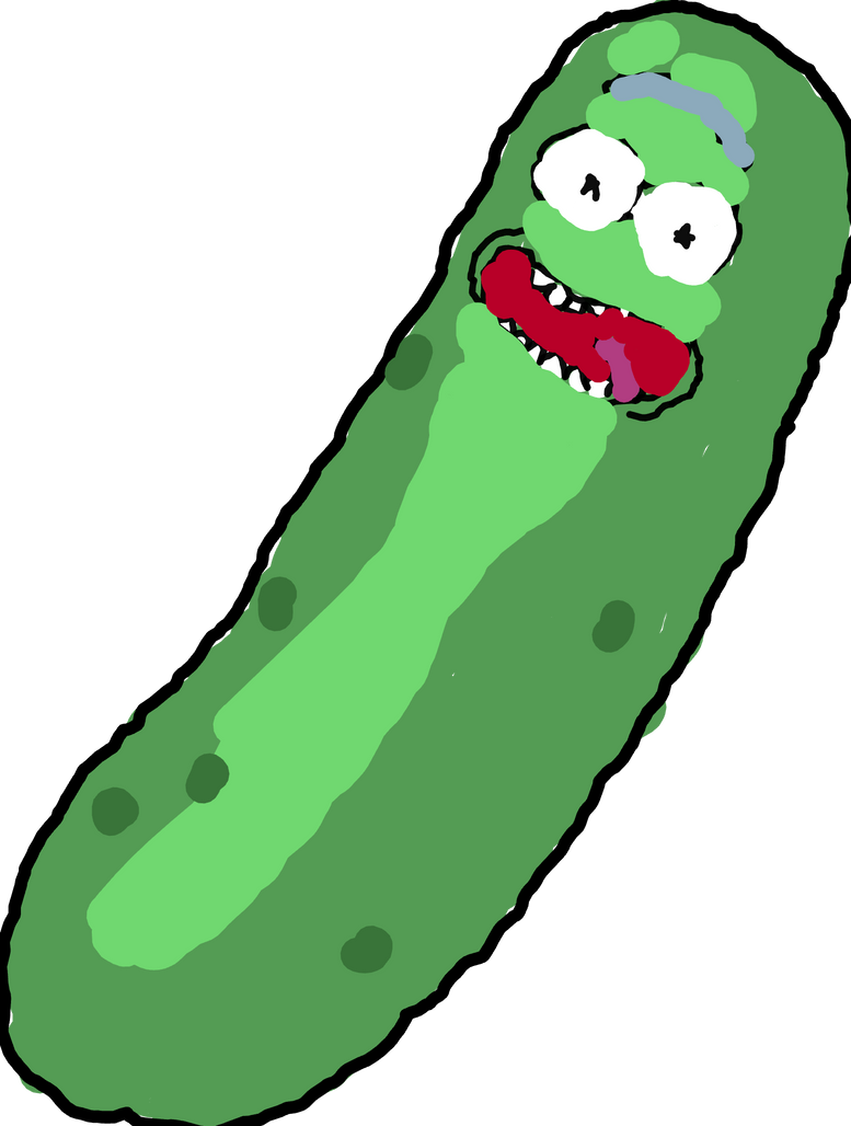 pickle rick by deviandemon2468 on DeviantArt