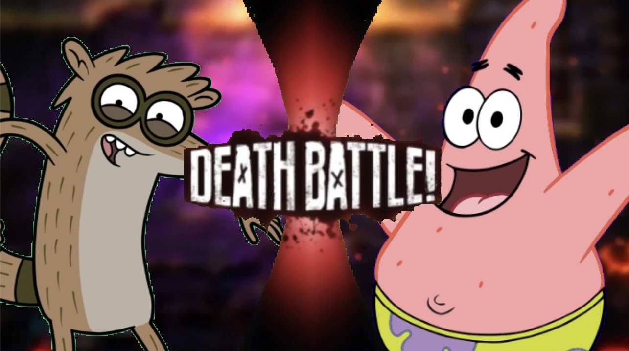 Rigby Vs Patrick Star by ryanmario2011 on DeviantArt