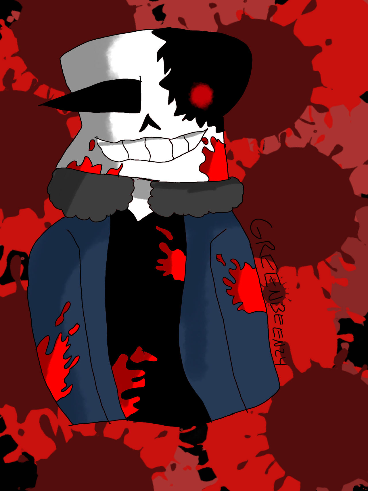 Horrortale Sans by GREENBEEN24 on DeviantArt