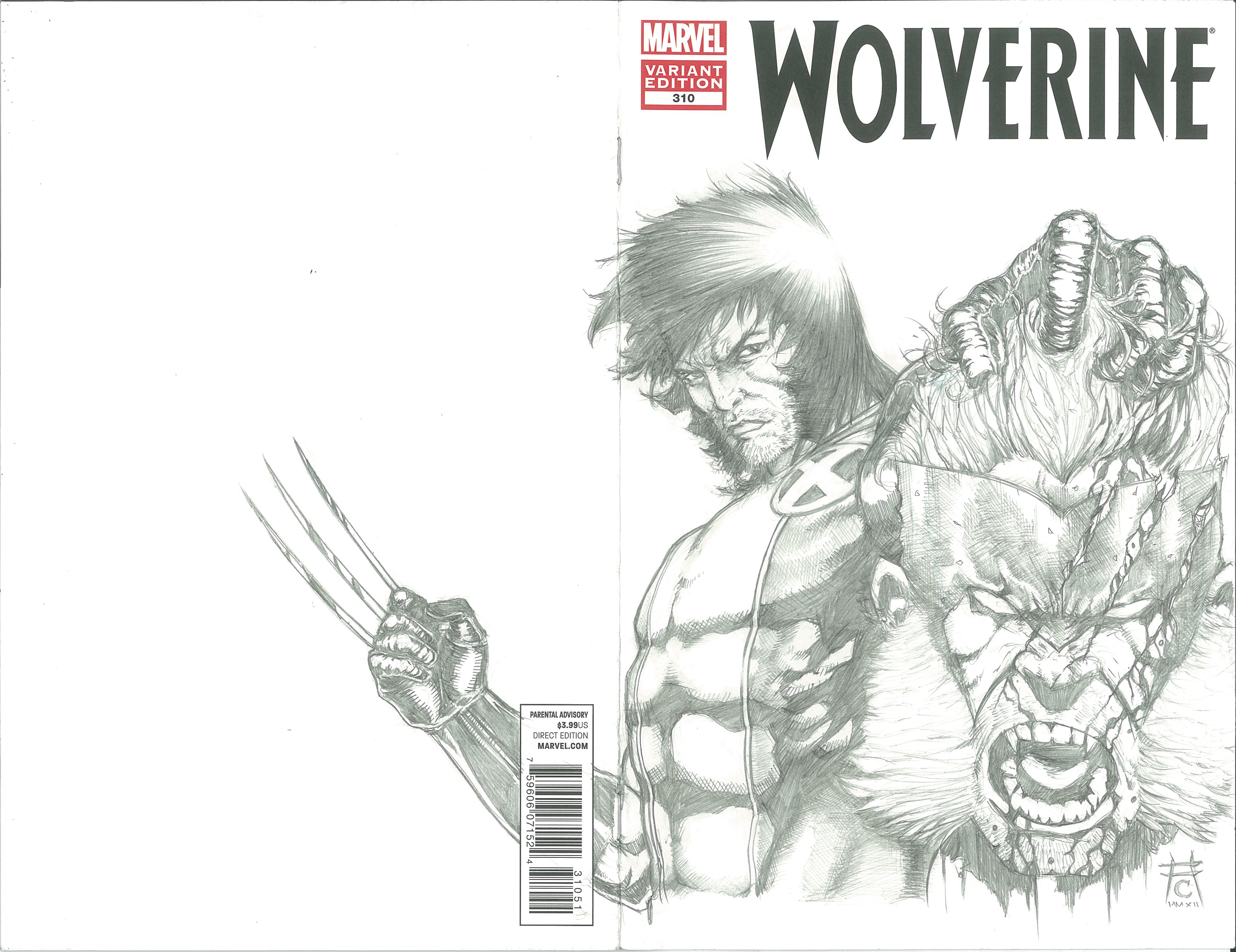 Wolverine 310 Sketch Cover