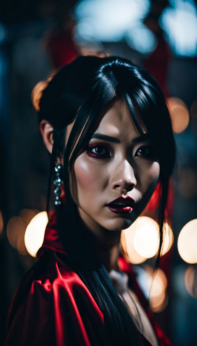 Corruption Wicked asian vampire Girl