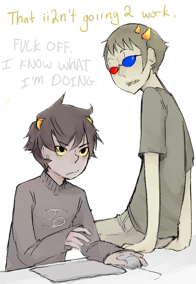 Sollux and Karkat