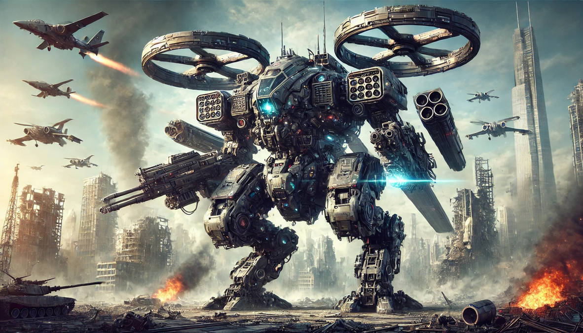 Decayed Mech An enormous, heavily modified mech by Nature-of-Decay on DeviantArt