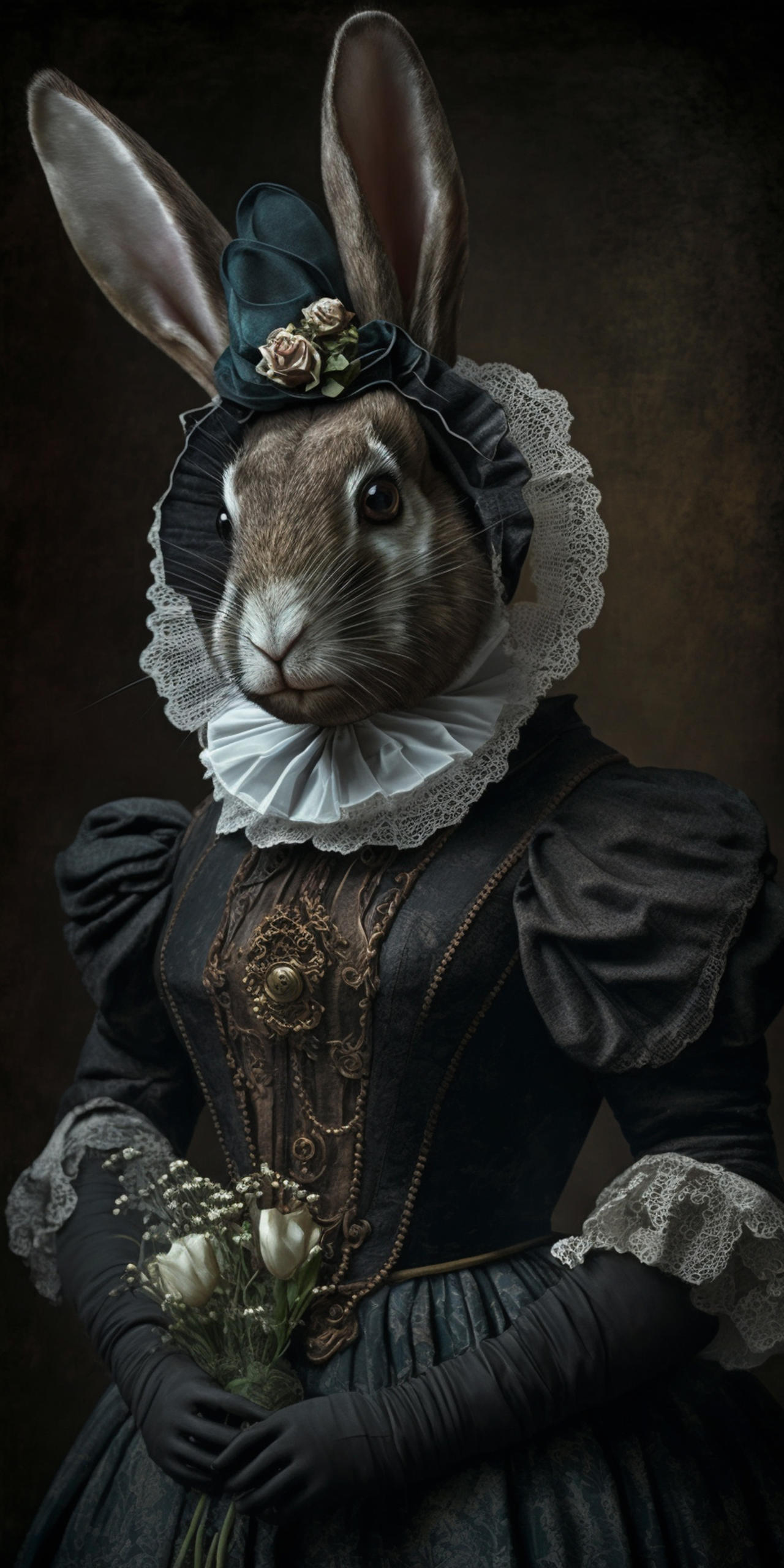 Goth Easter Bunny by ImaginaryDawning on DeviantArt