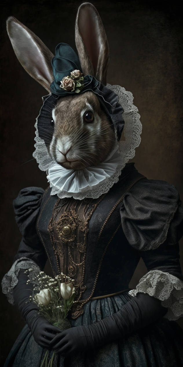 Goth Easter Bunny by ImaginaryDawning on DeviantArt