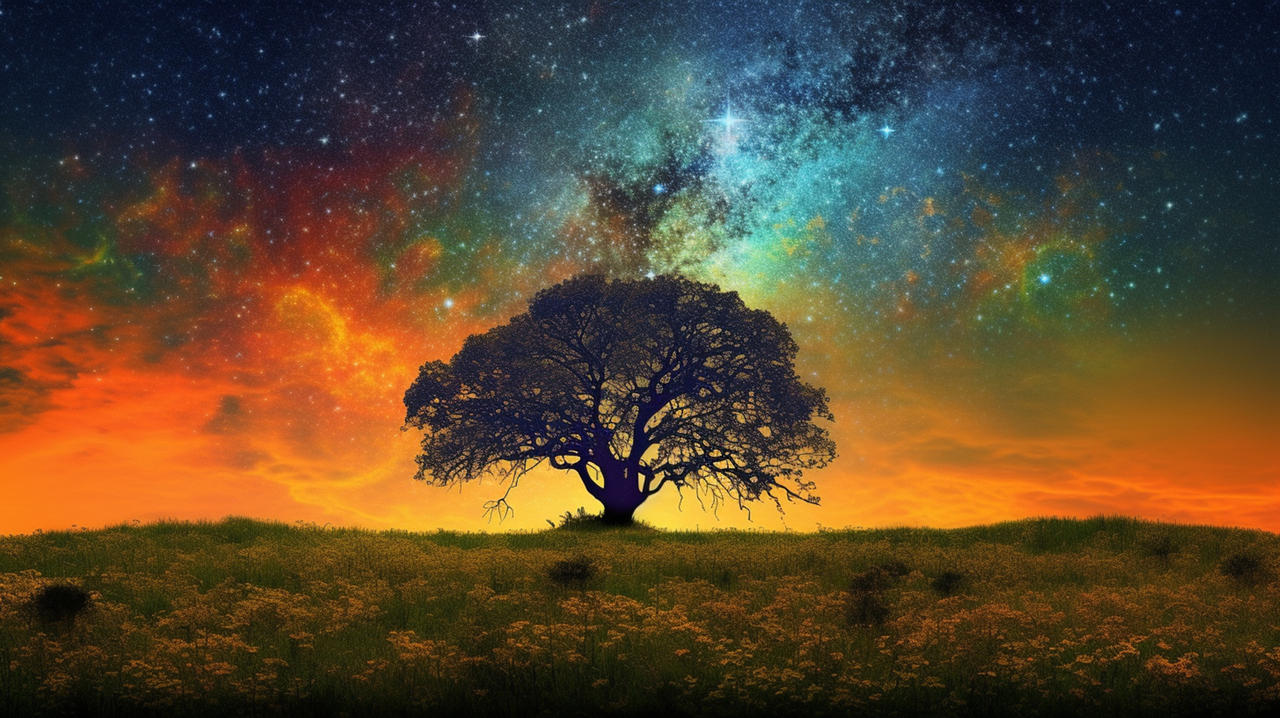Cosmic Tree by ImaginaryDawning on DeviantArt