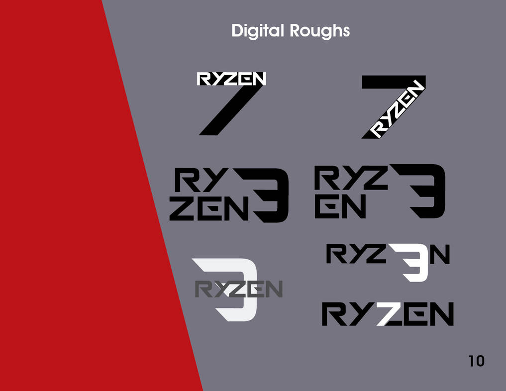Ryzen Logos by frzone99 on DeviantArt