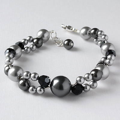 Monochromatic Swarovski Bracelet