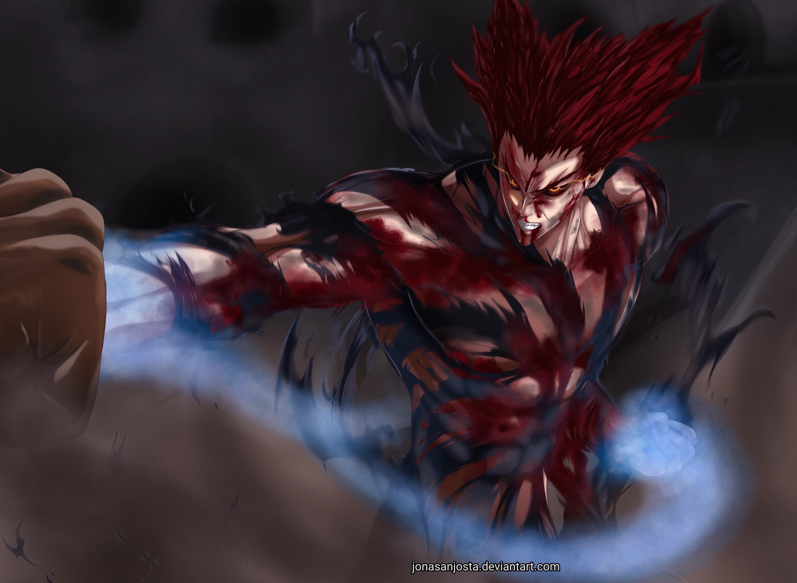 Garou vs Darkshine