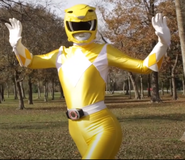Mighty Morphin Yellow Ranger by JamieDeAsis on DeviantArt