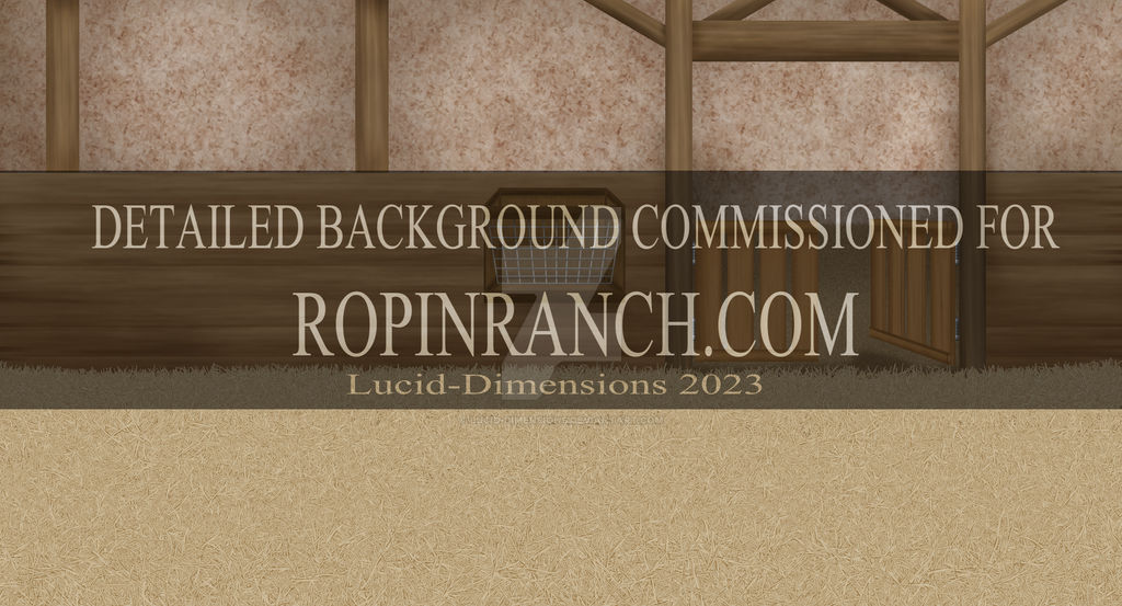 COMM| Ropin Ranch | Goat Stall by Lucid-Dimensions on DeviantArt