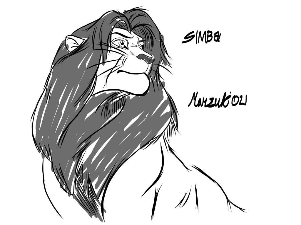 Simba by Ikuzram021 on DeviantArt