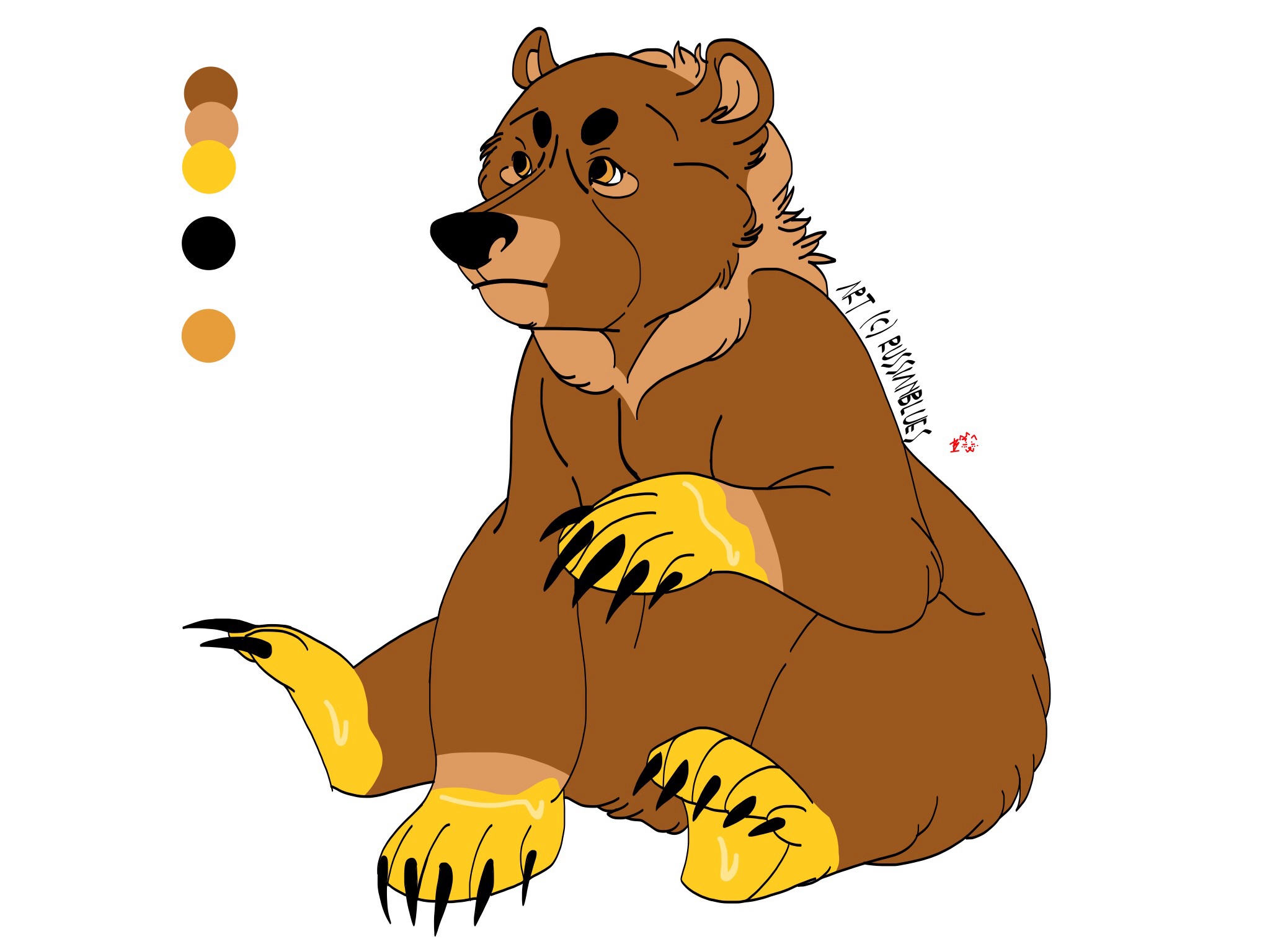 Honey-Paw dipped Bear Adopt [CLOSED]